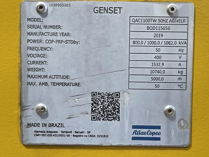 Atlas Copco QAC 1100 TWIN-POWER