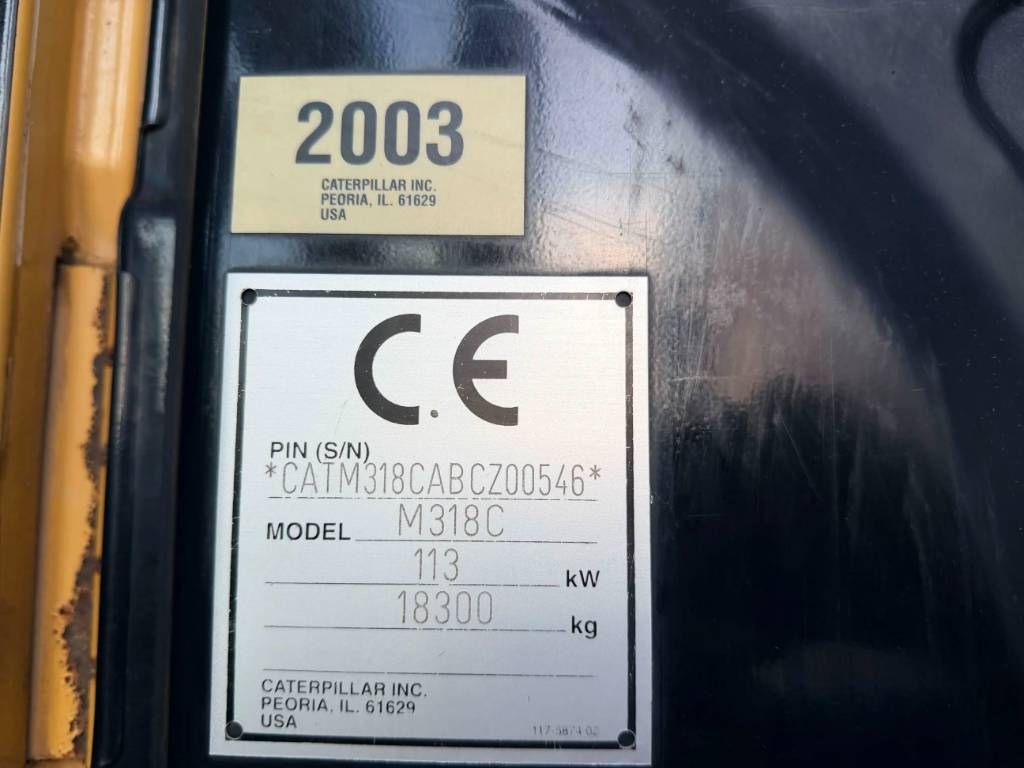CAT M318C