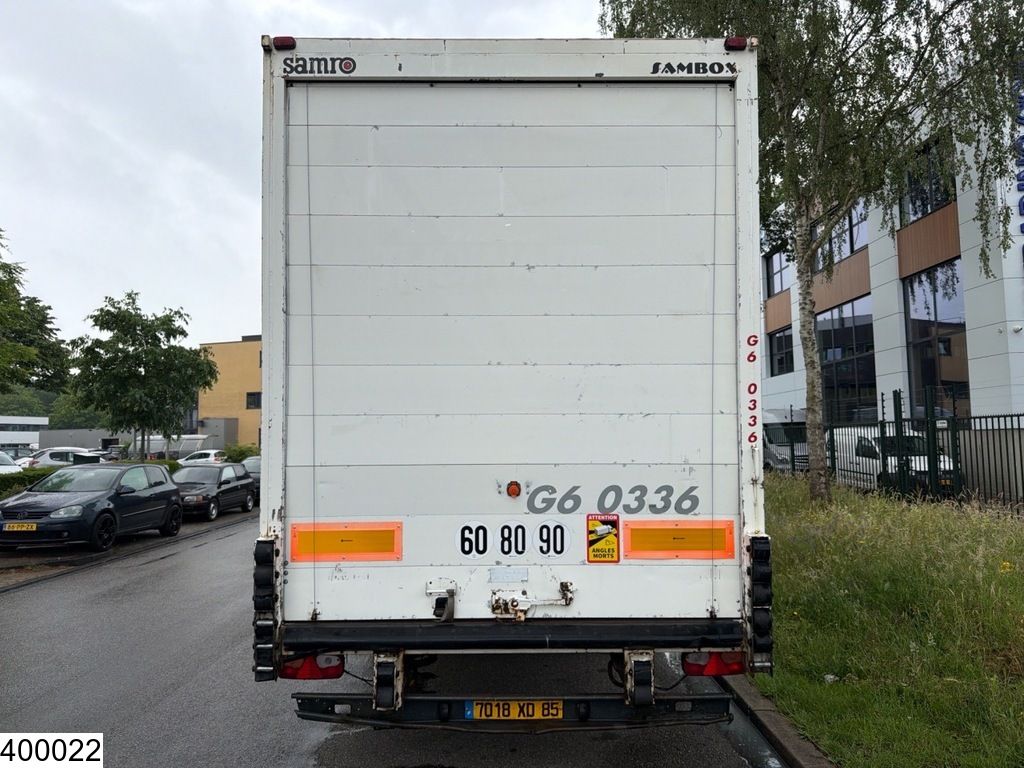 Samro gesloten bak