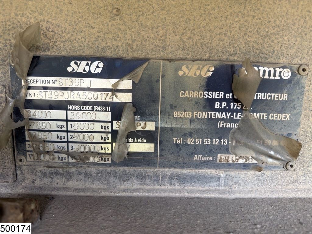 Samro gesloten bak