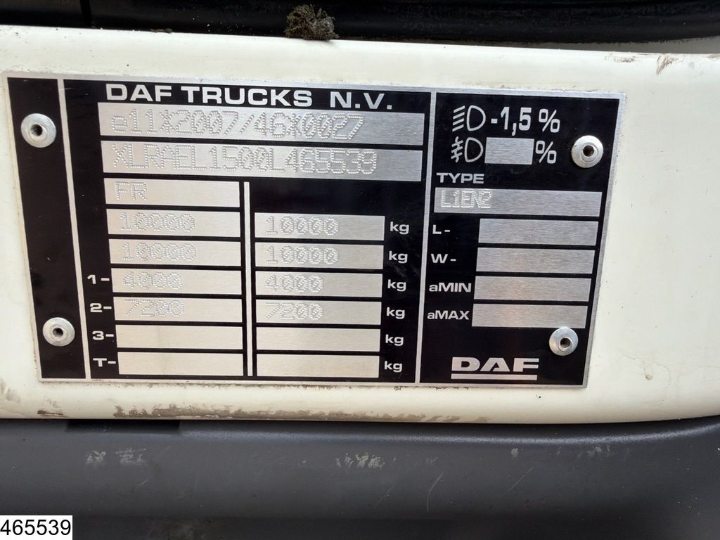 DAF LF 180 EURO 6, Carrier, 2 Comp