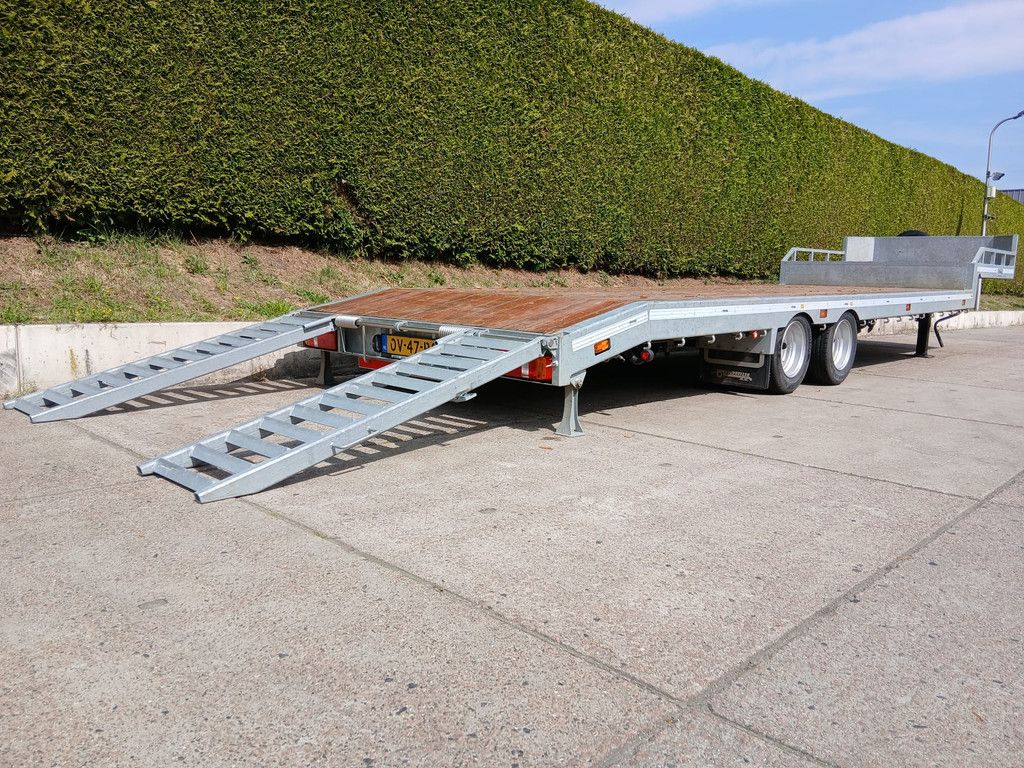 Veldhuizen 8,0-tons Semi-dieplader oplegger 7,0 m.