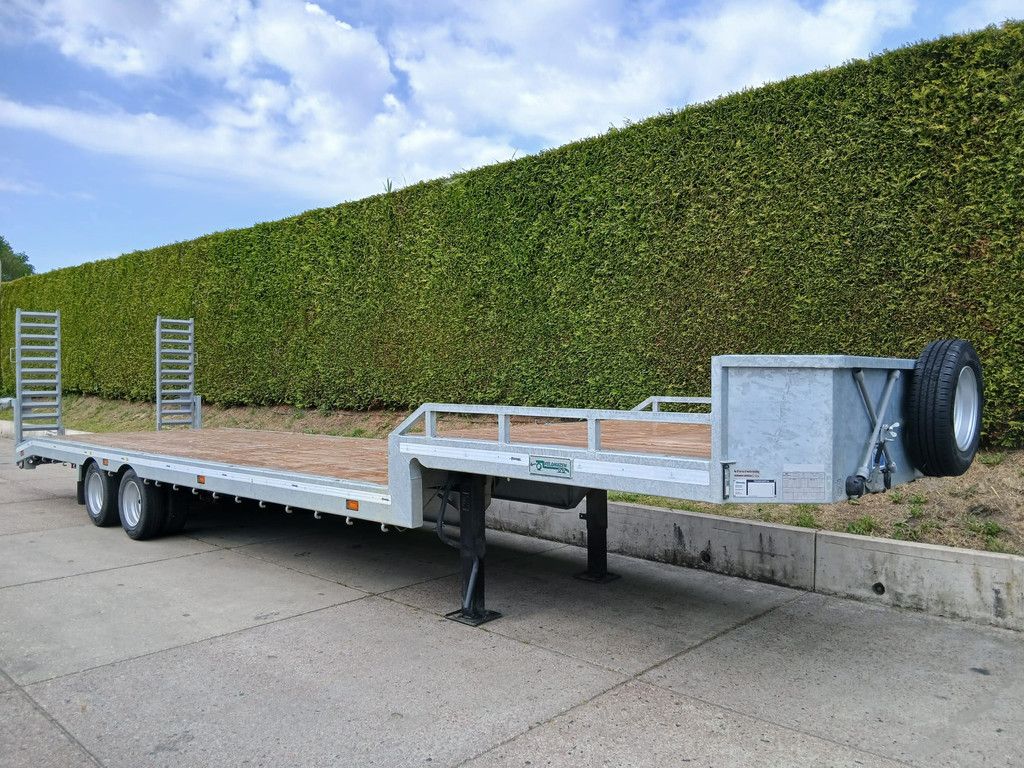 Veldhuizen 8,0-tons Semi-dieplader oplegger 7,0 m.