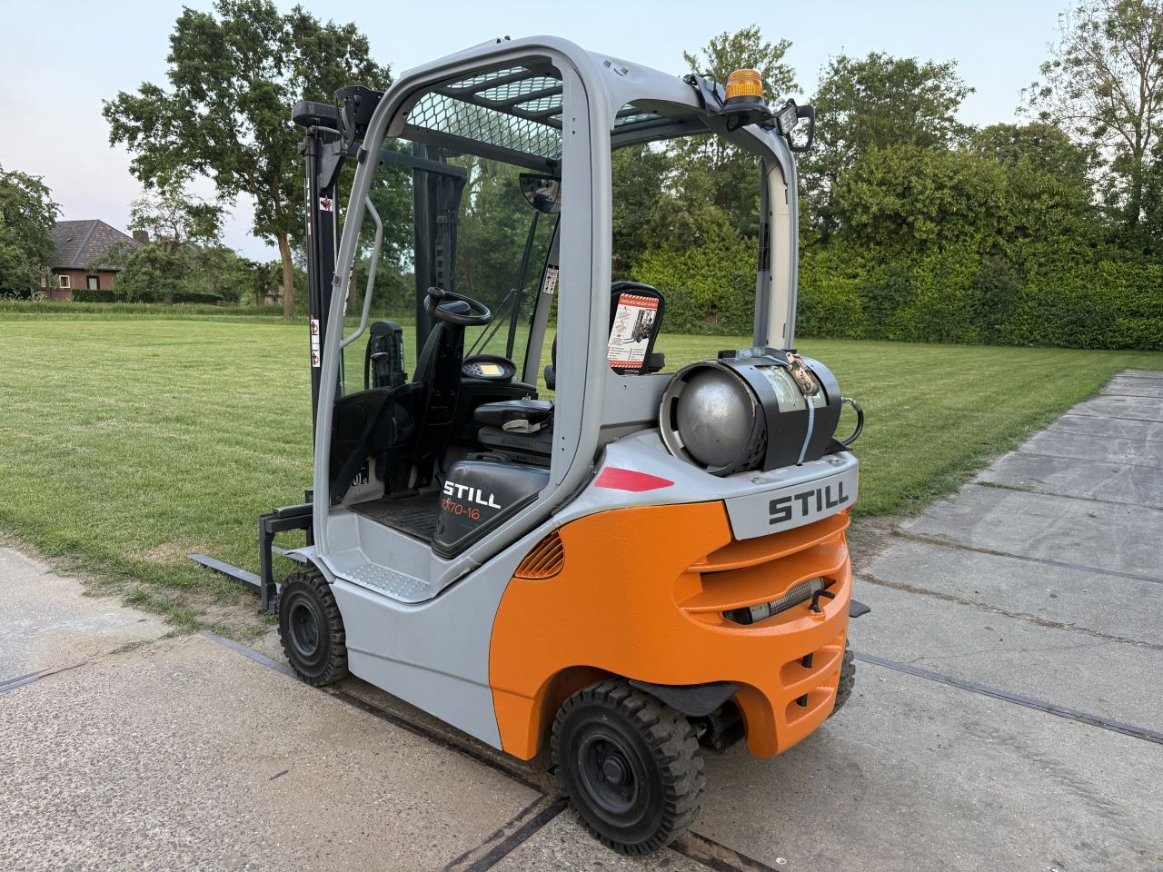 Still 1600KG LPG heftruck Freelift Sideshift