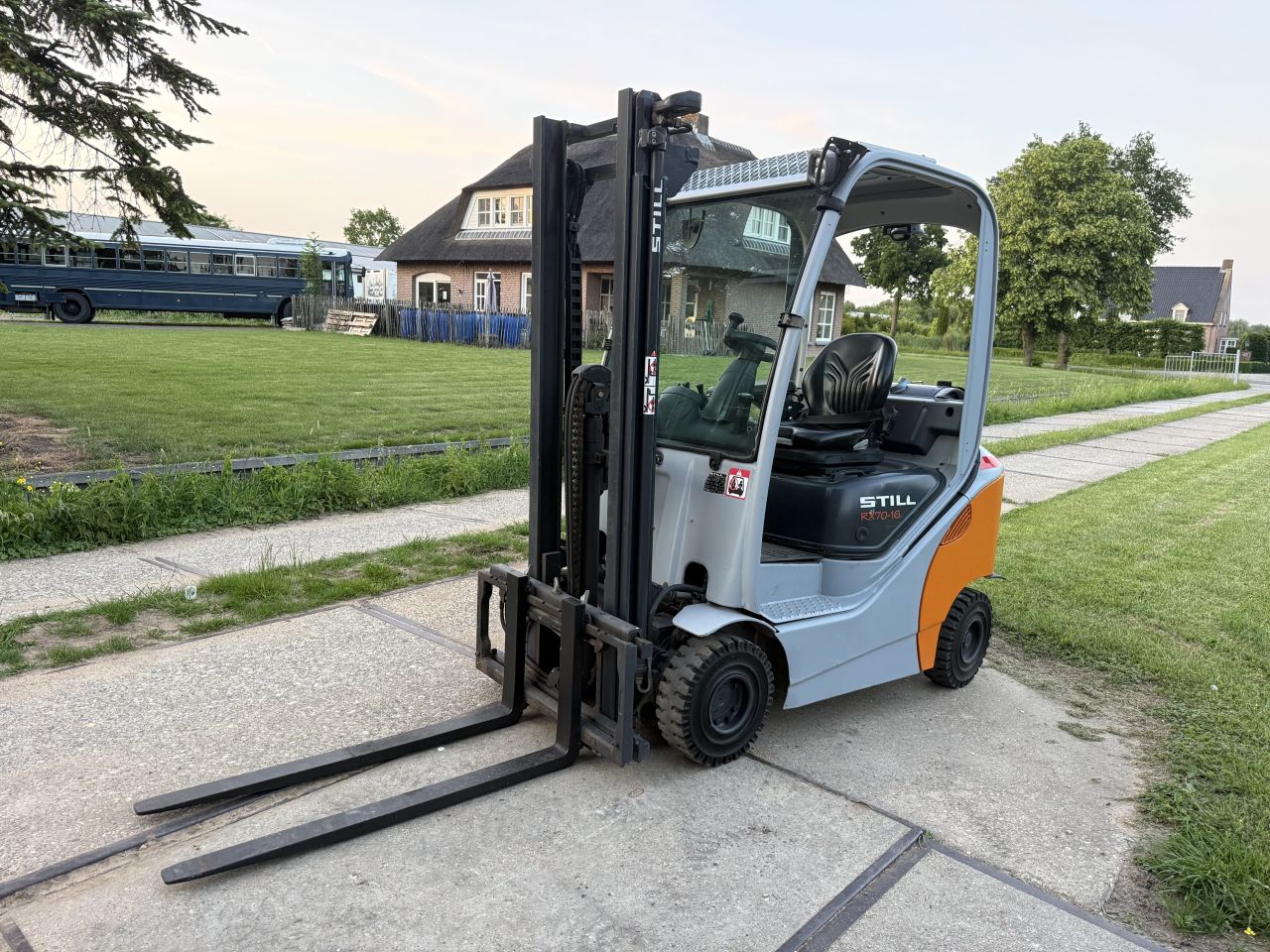 Still 1600KG LPG heftruck Freelift Sideshift