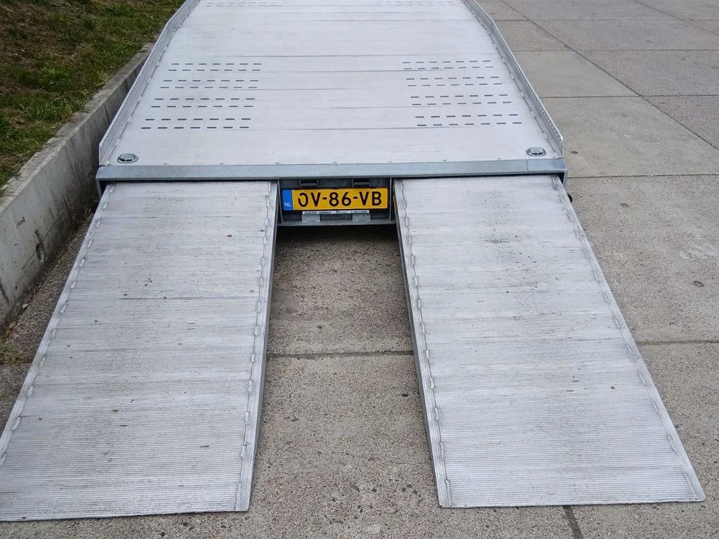 Veldhuizen 5,0-tons Auto oplegger 9,5 m.