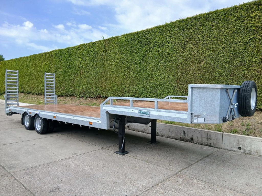 Veldhuizen 8,0-tons Semi-dieplader oplegger 6,0 m.