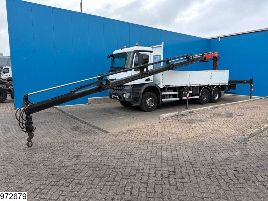 Mercedes Arocs 2636 6x4, EURO 6, Retarder, Palfinger, Remote
