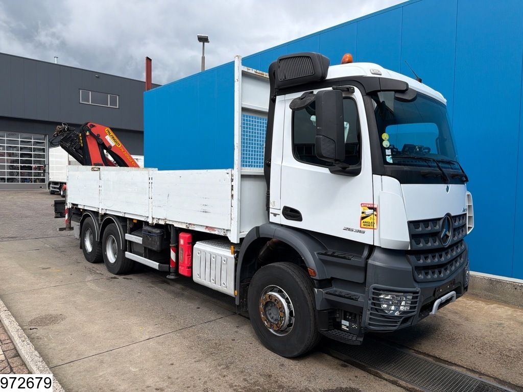 Mercedes Arocs 2636 6x4, EURO 6, Retarder, Palfinger, Remote