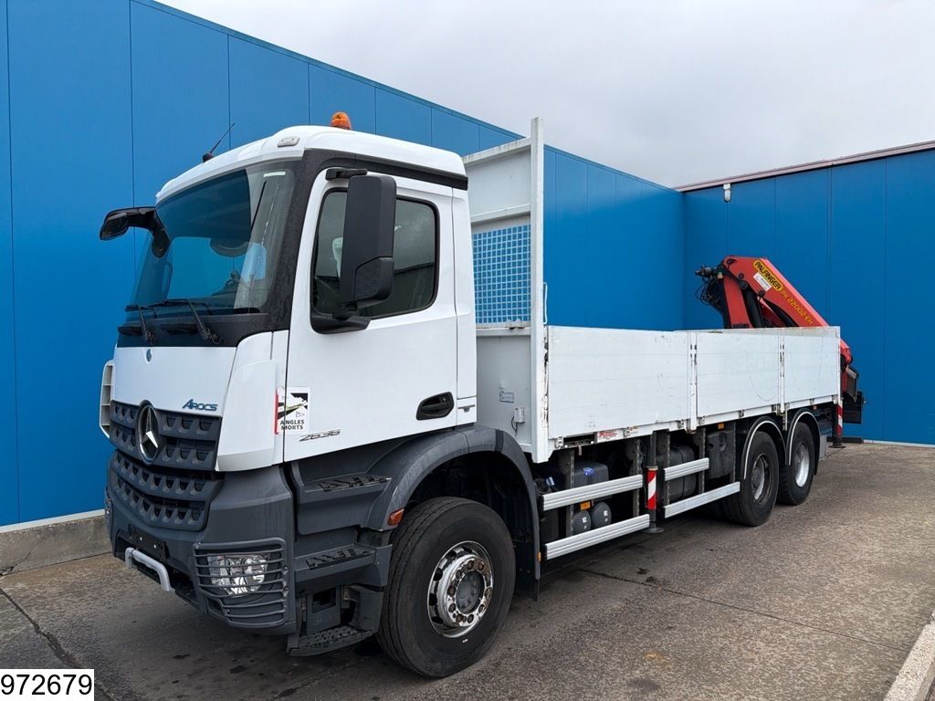 Mercedes Arocs 2636 6x4, EURO 6, Retarder, Palfinger, Remote