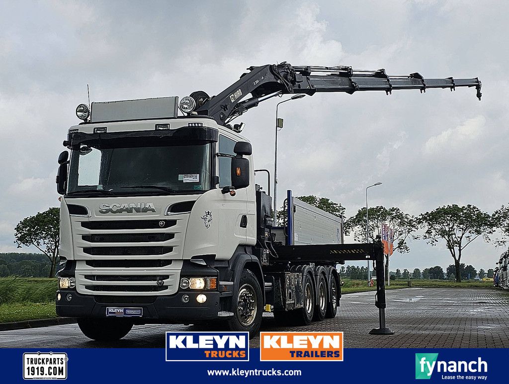 SCANIA R580 8x4 hiab 244ep5