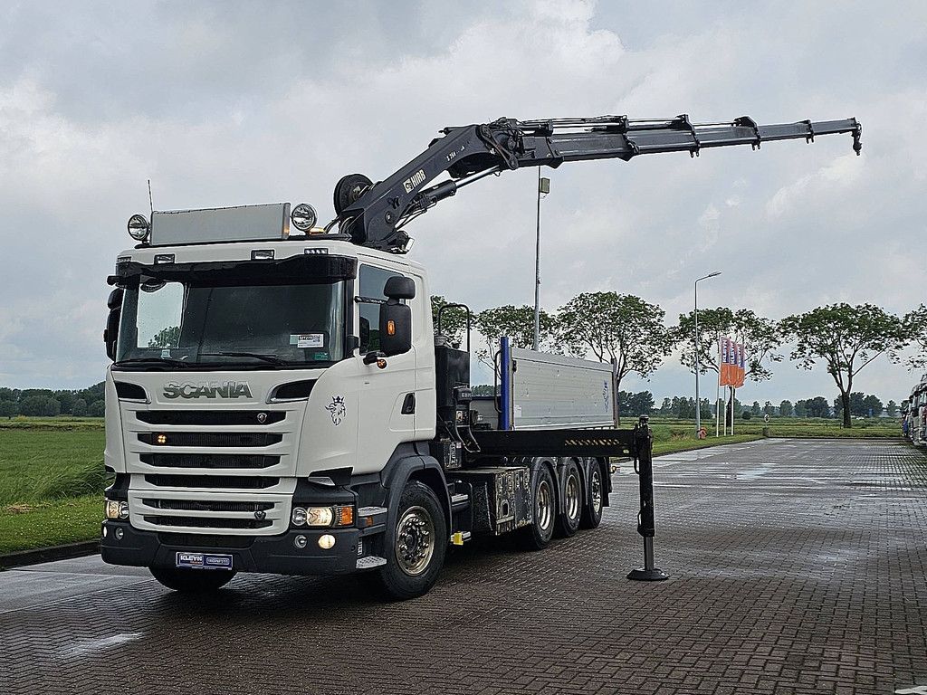 SCANIA R580 8x4 hiab 244ep5