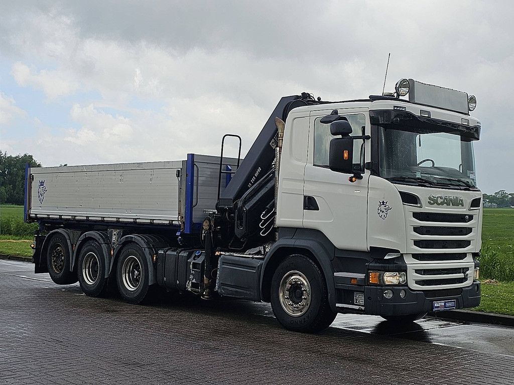 SCANIA R580 8x4 hiab 244ep5