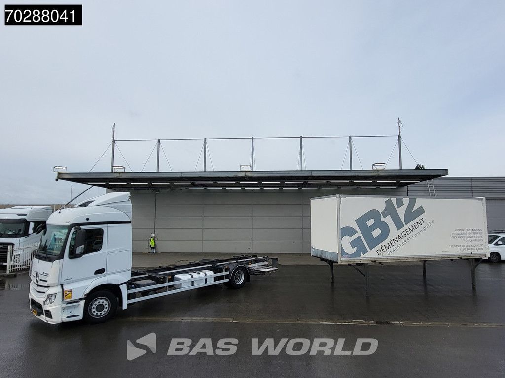 Mercedes Actros 1842 4X2 NL-Truck 19tonner BDF box Ladebordwand Navi Automatic Euro 6
