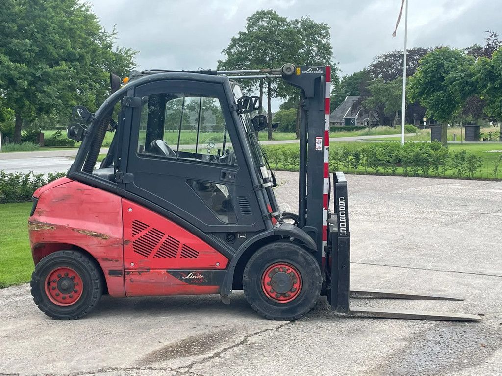 Linde Linde H 50 D diesel side shift vorken versteller