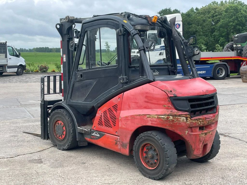 Linde Linde H 50 D diesel side shift vorken versteller
