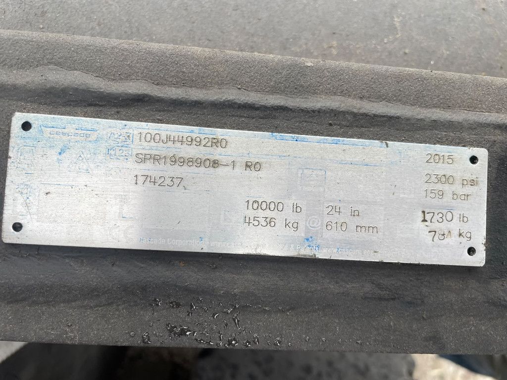 Linde Linde H 50 D diesel side shift vorken versteller