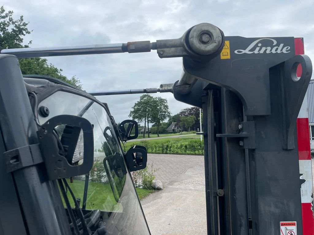 Linde Linde H 50 D diesel side shift vorken versteller