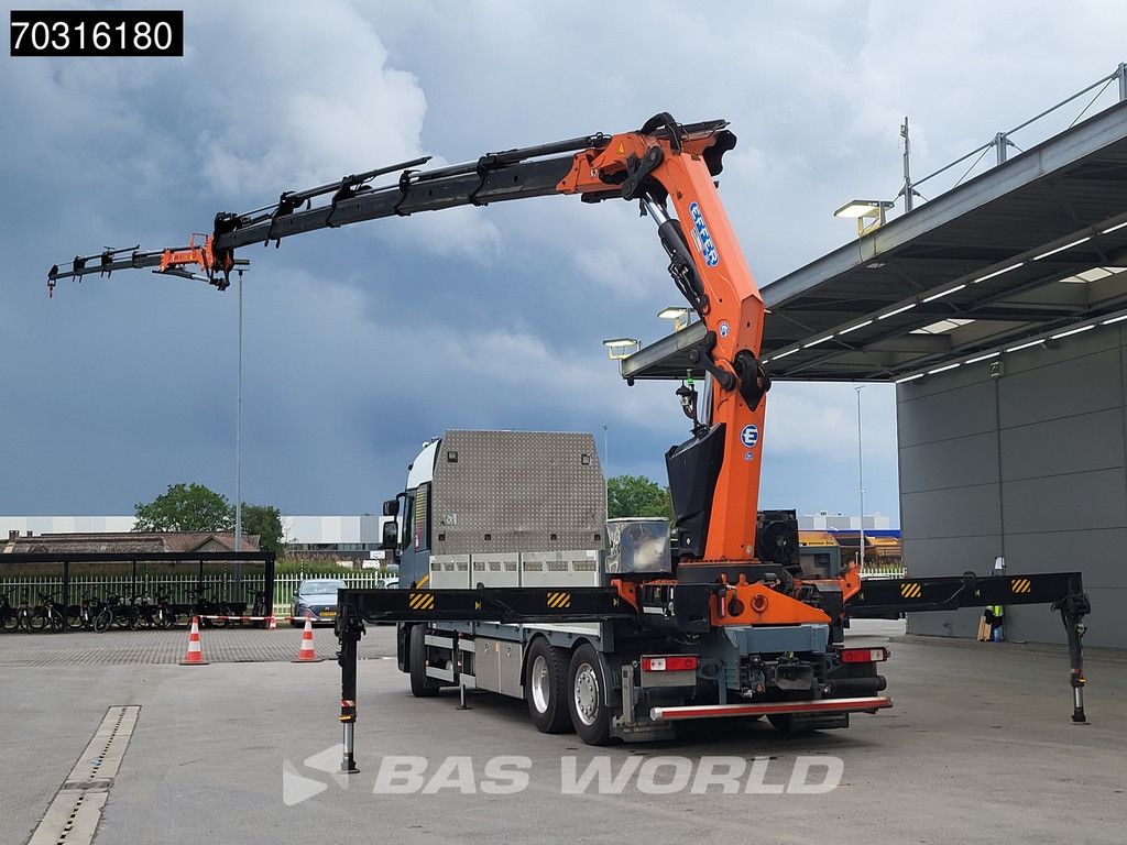 Renault T 460 6X2 EFFER 395/5S + JIB 4S Crane Kran Full Air Suspension Retarder Euro 6