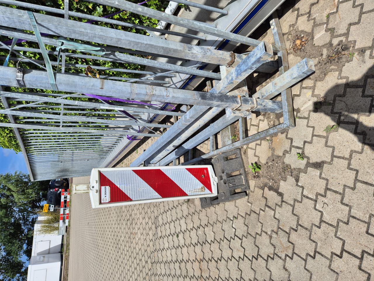 Aangeboden Handbediende Heras Schuifpoort 9 meter