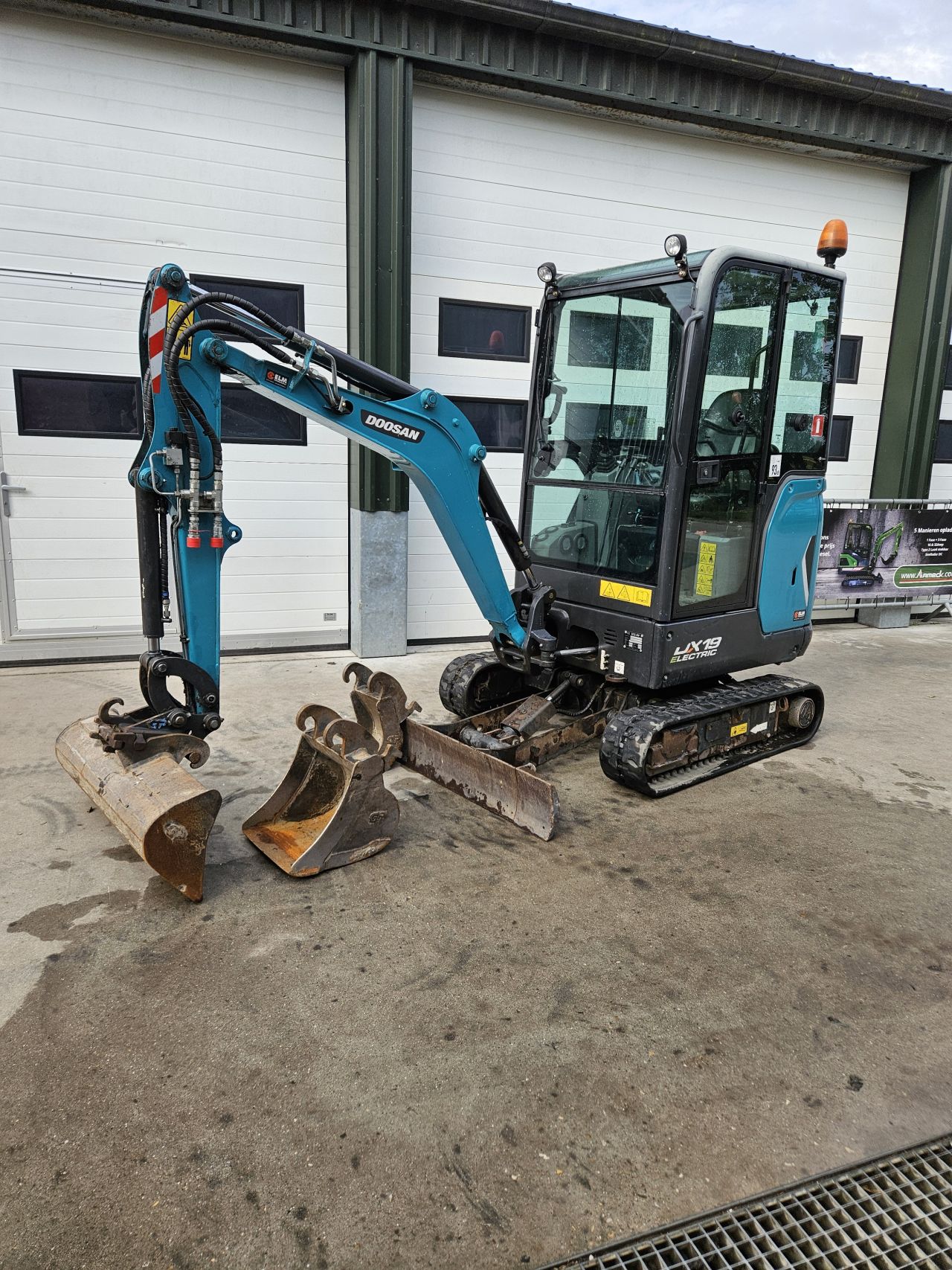 Electriche minigraver doosan