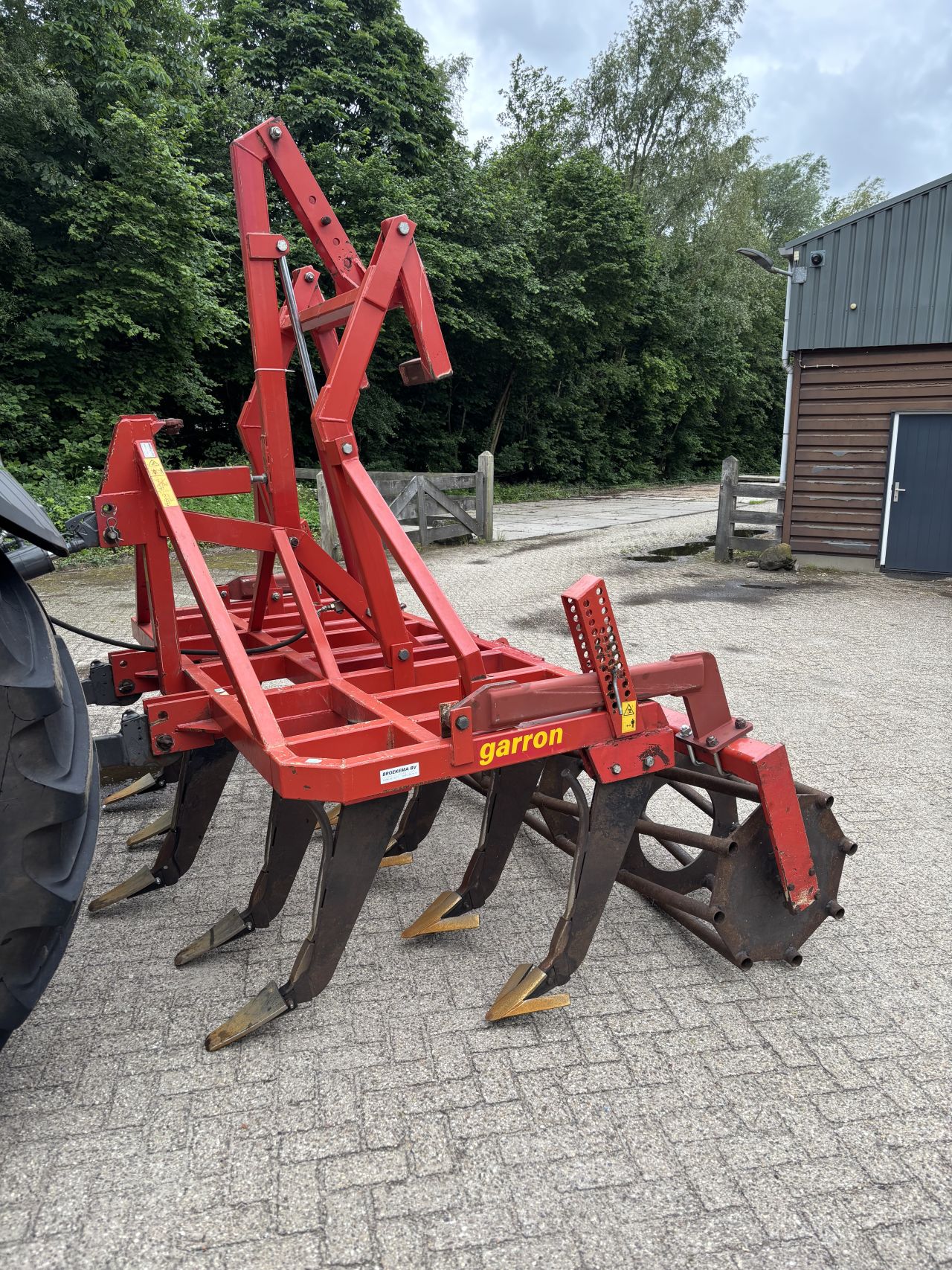 Evers cultivator met hef