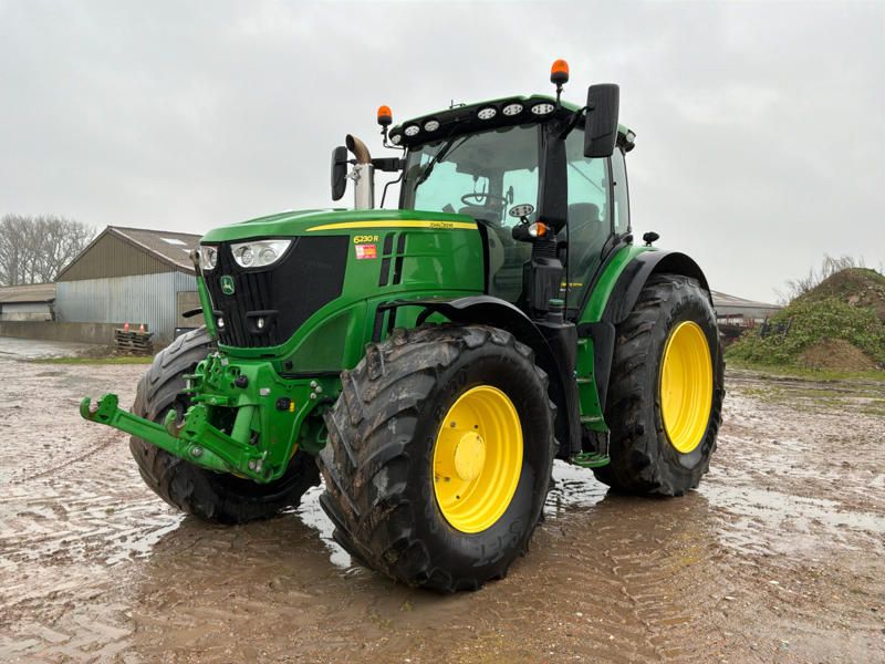 2022 John Deere 6230R four-wheel drive farm tractor