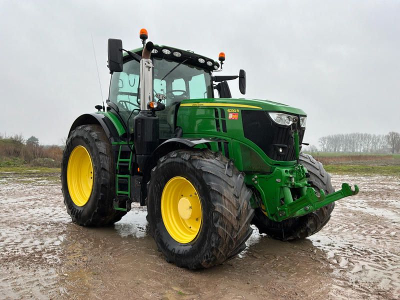 2022 John Deere 6230R four-wheel drive farm tractor