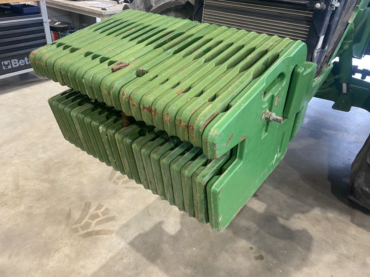 Set Front gewichten 1.000 kg John Deere R38448