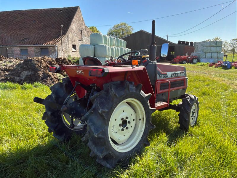 Yanmar F20D four-wheel drive mini tractor