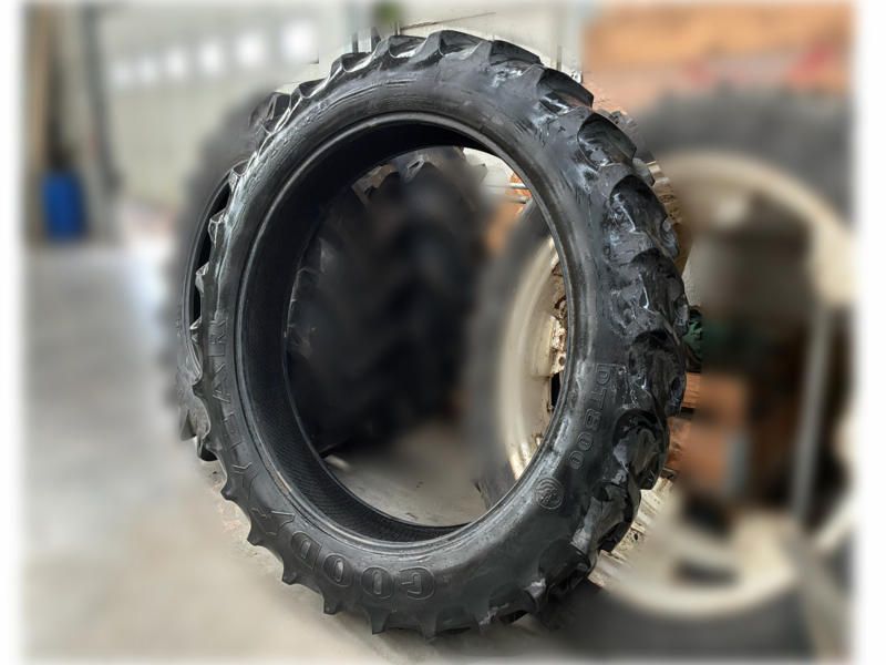 Goodyear DT800 320/90R50 tractor tire on rim