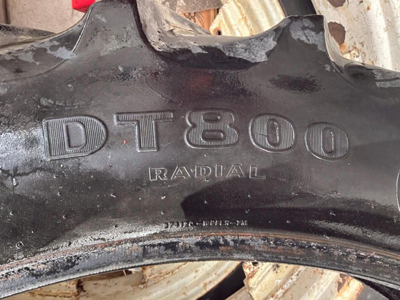 Goodyear DT800 320/90R50 tractor tire on rim