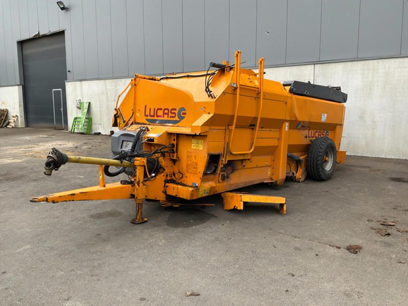 2017 Lucas G Castor+80G Strohgebläse-Futtermischwagen