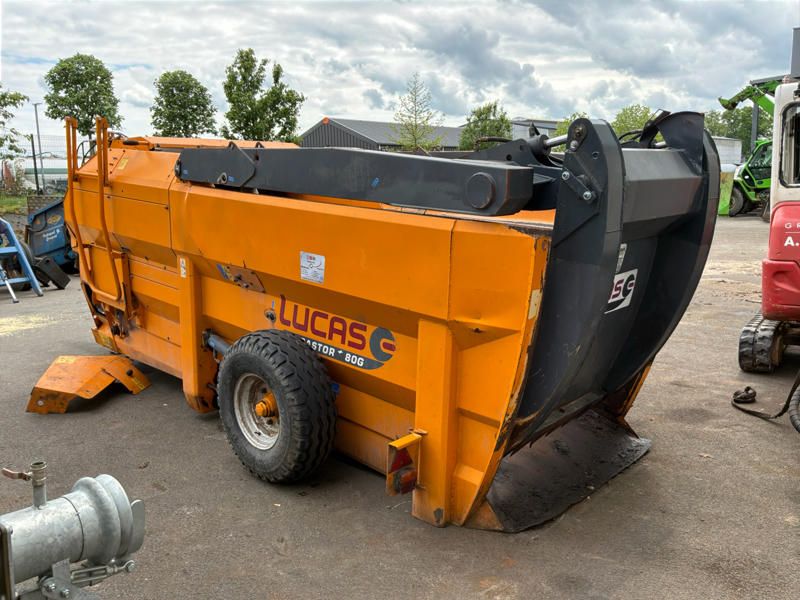 2017 Lucas G Castor+80G Strohgebläse-Futtermischwagen