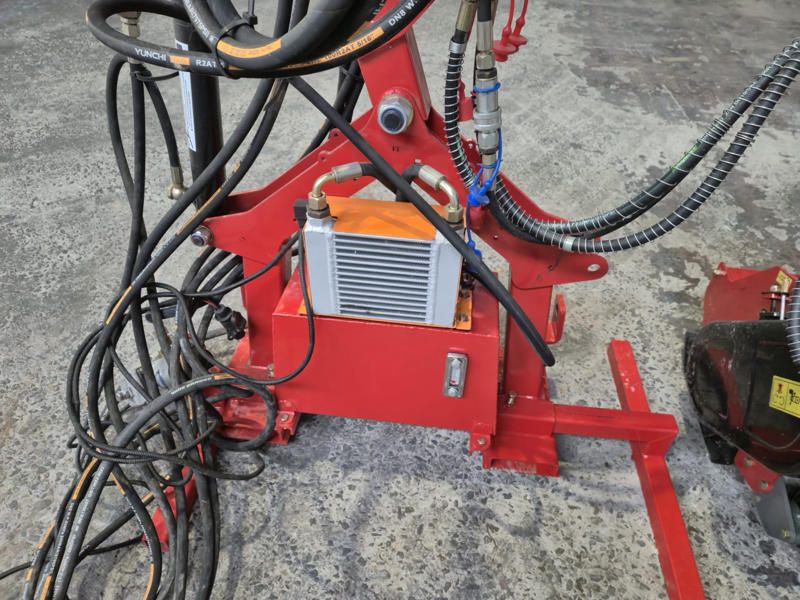 EF-type Cantilever borne flail mower on arm