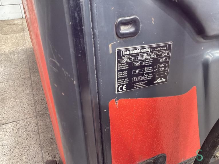 Forklifts Electric Linde E20PHL-01 2008 Battery 2022