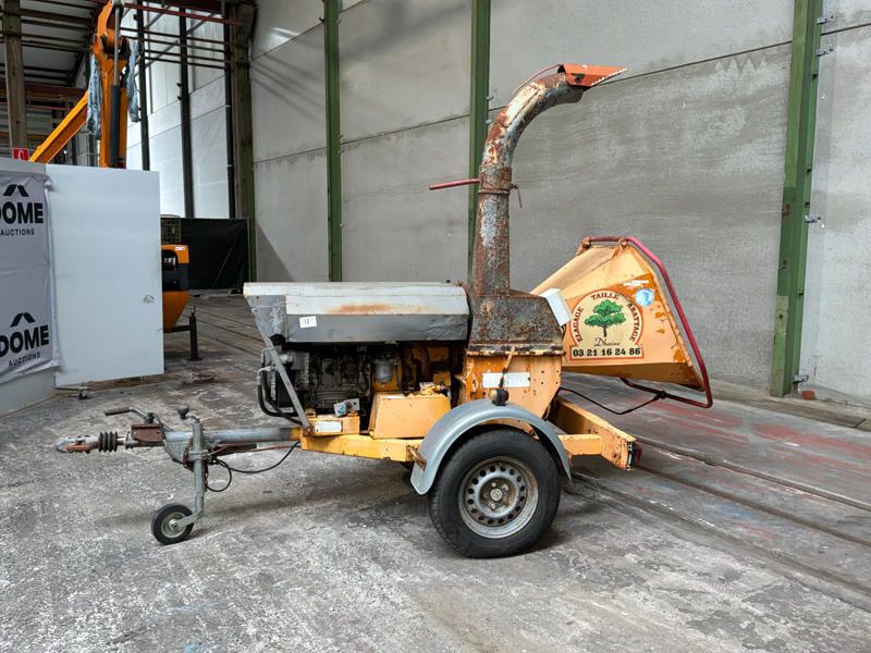 1997 Vandaele TV120 D angehängter Häcksler