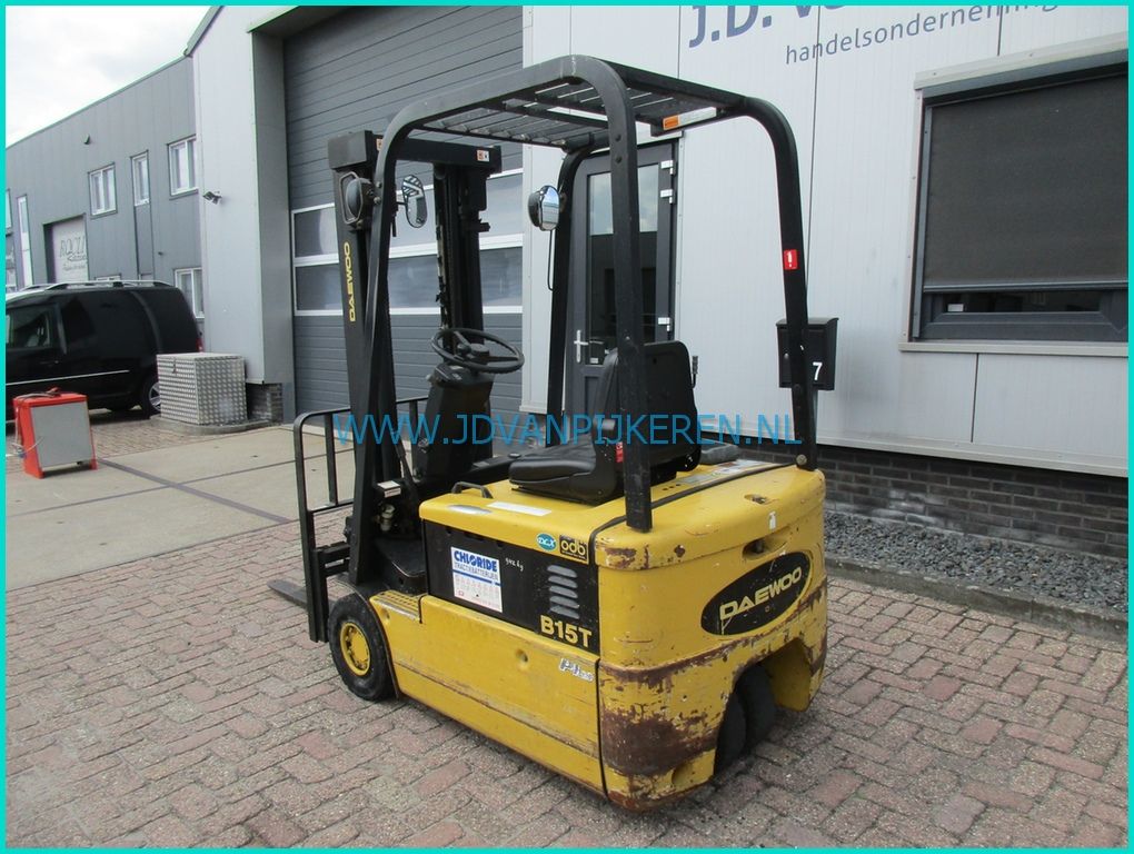 Daewoo B15T-2+ 1.5t electro 2003 3727uur+sideshift+battery73%