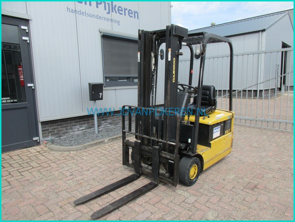 Daewoo B15T-2+ 1.5t electro 2003 3727uur+sideshift+battery73%