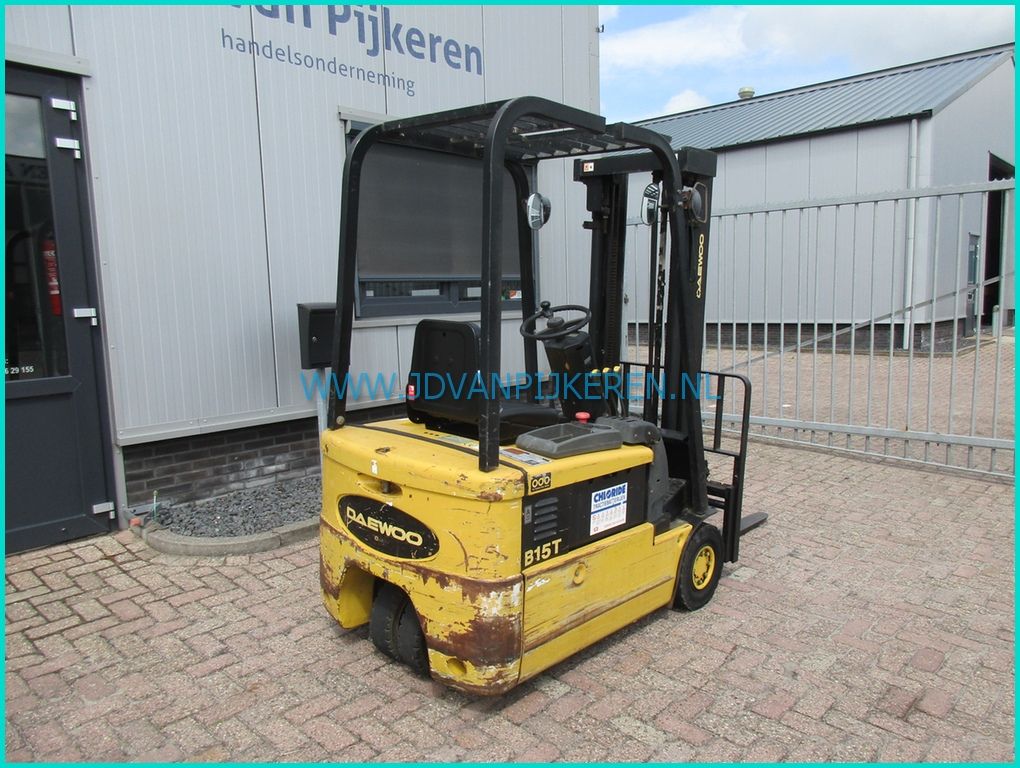 Daewoo B15T-2+ 1.5t electro 2003 3727uur+sideshift+battery73%