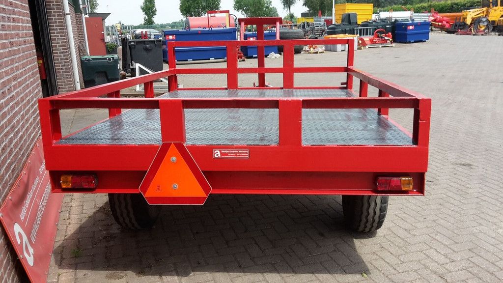 Agomac bakkenwagen bale trailer