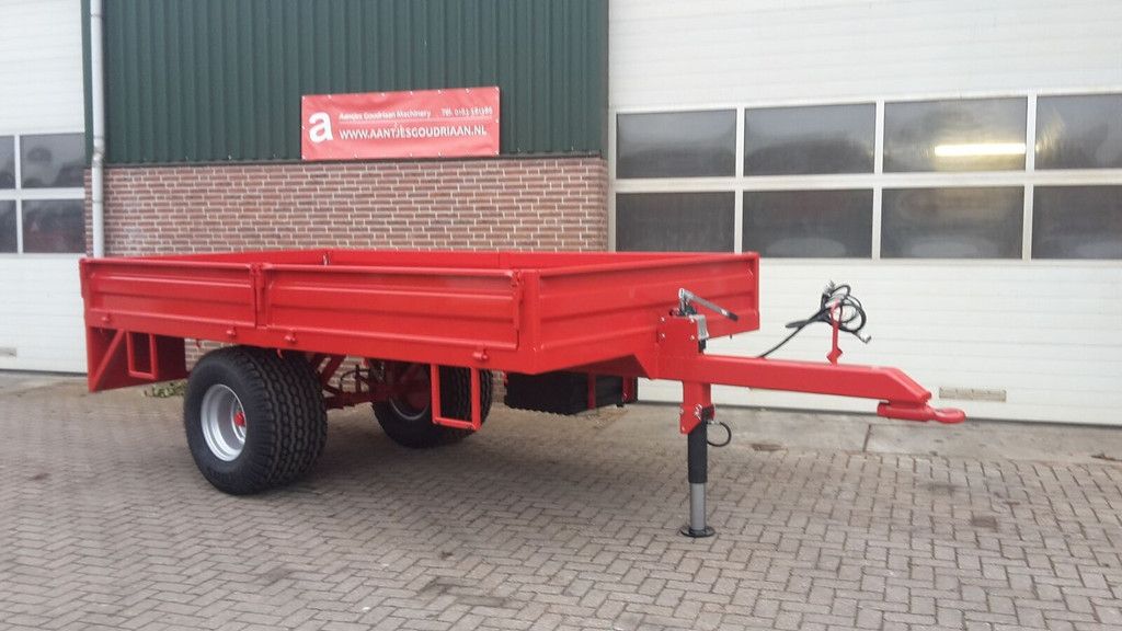 Agomac bakkenwagen bale trailer