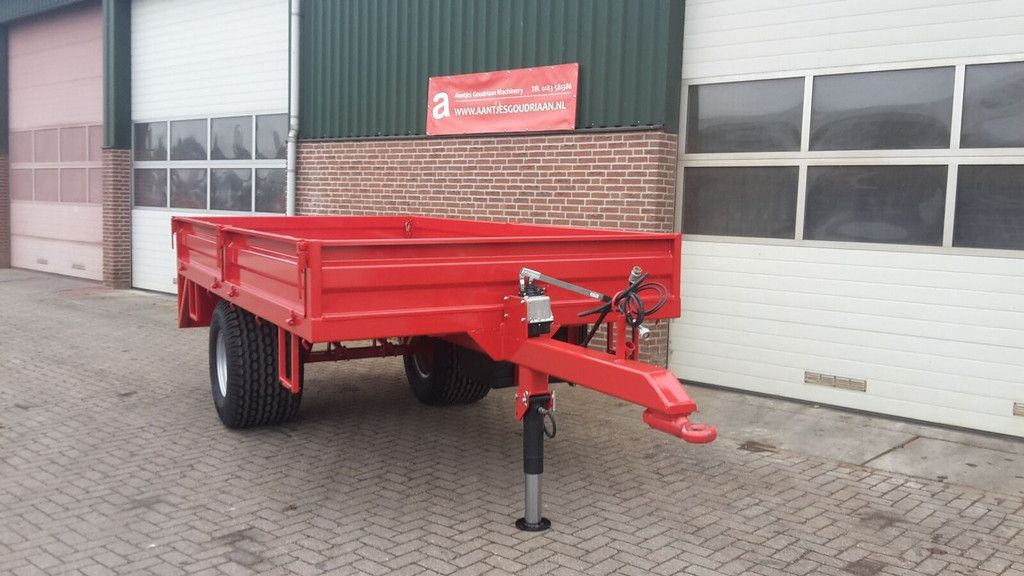 Agomac bakkenwagen bale trailer