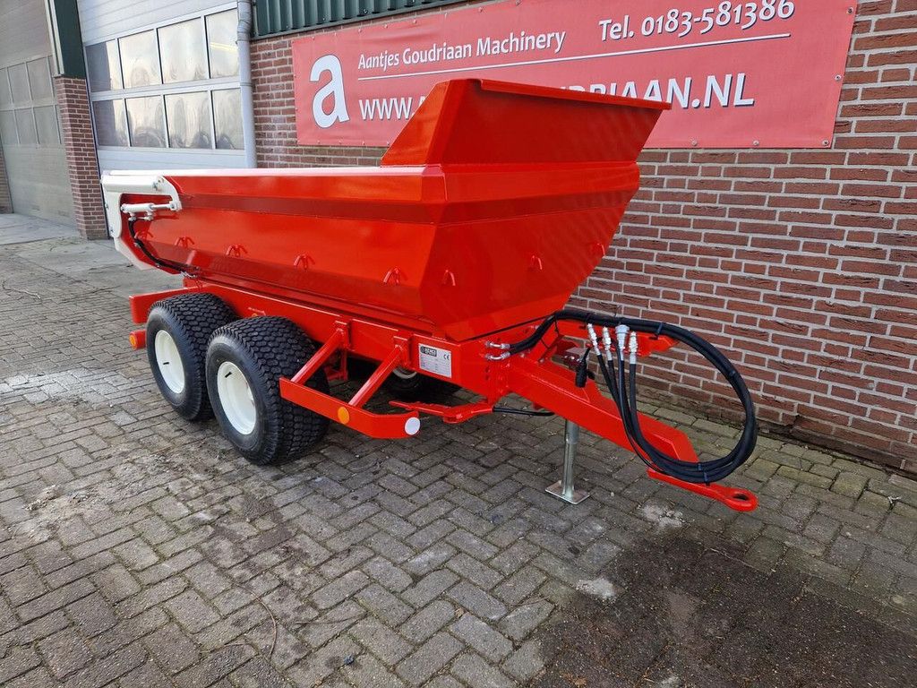 Midi kipper 4 ton tractor trailer