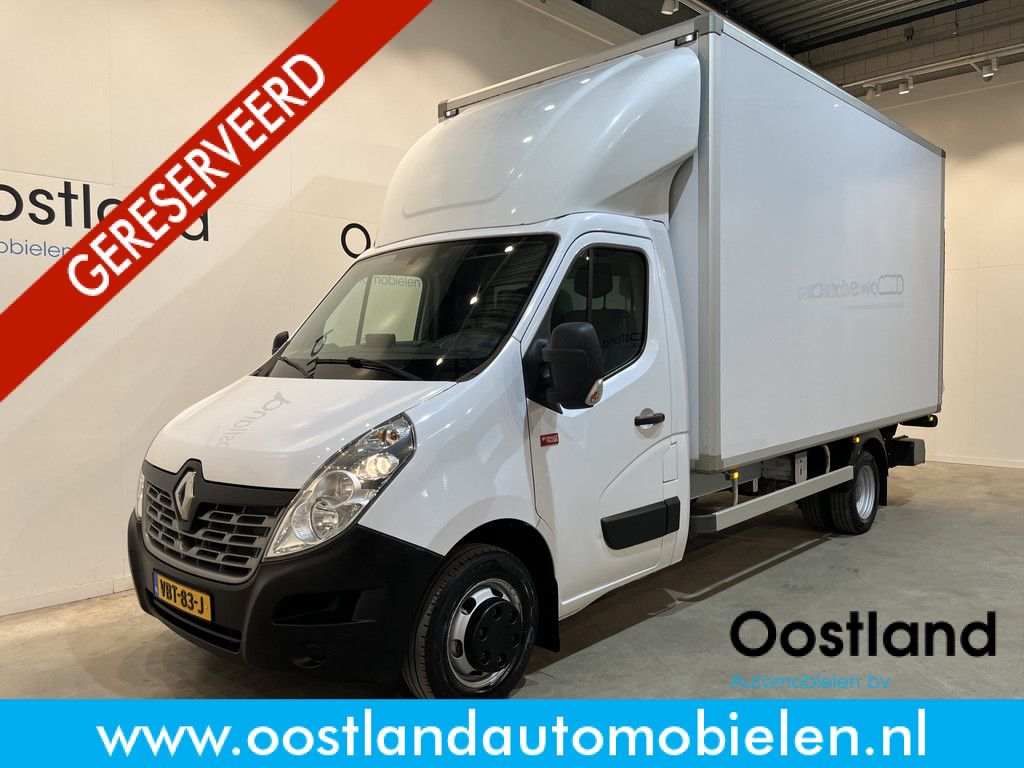 Renault Master 2.3 dCi L4 DL 164 PK Bakwagen / Dhollandia Laadklep / Meubelbak / Euro 6 / Dubbel Lucht / Camera / Airco / Cruise Control / Navigatie / 3-Zits