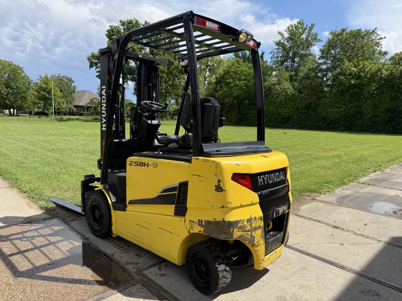 Hyundai 2500KG triplo Sideshift vorkversteller 3200uur
