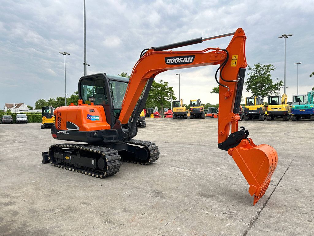 Doosan DX55-9CN Diesel Mini Excavator 2019