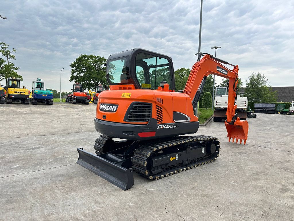 Doosan DX55-9CN Diesel Mini Excavator 2019