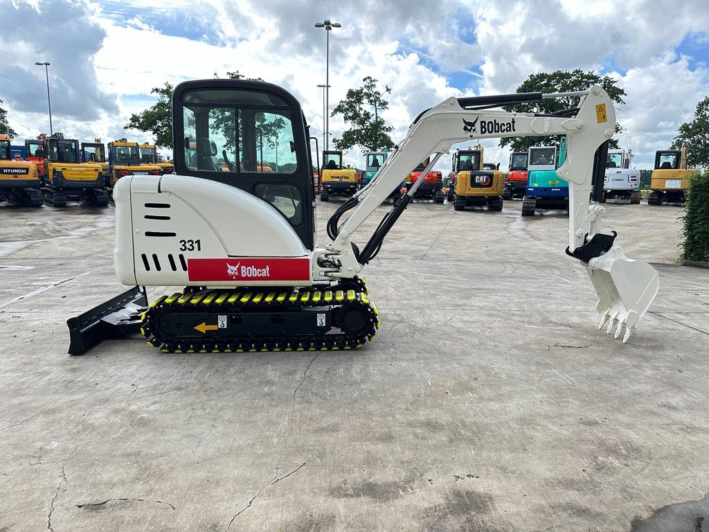 Bobcat 331 Diesel-Minibagger 2010
