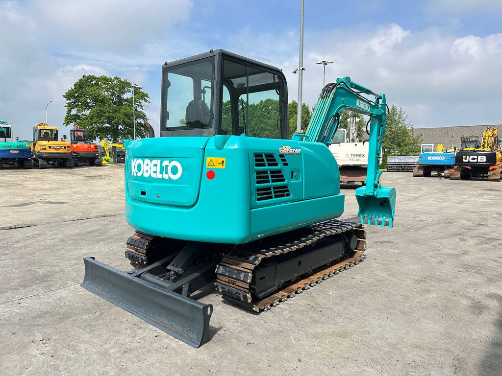 Kobelco SK60-8 Diesel-Minibagger 2014